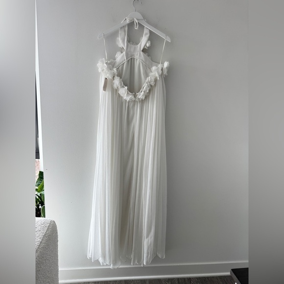 PATBO NWT Maia 3D Floral Hand Embroidered White Wedding Gown 12 - Picture 13 of 16